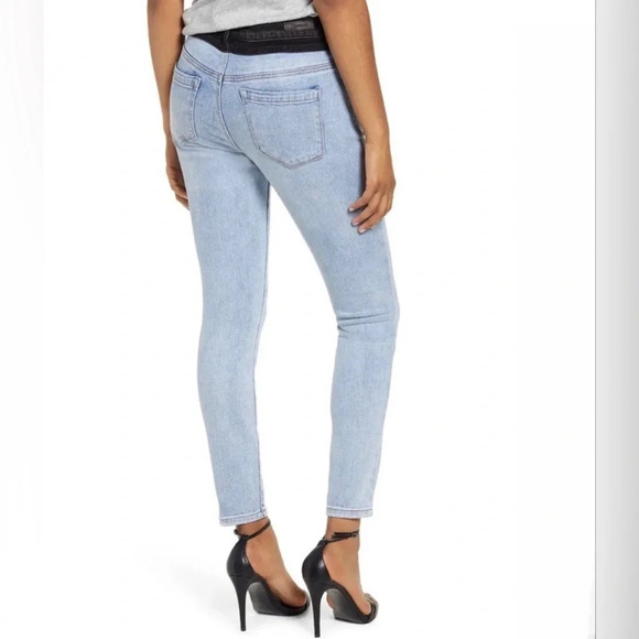 Blanknyc The Great Jones Two-Tone Skinny Jeans size 28 - Picture 5 of 9